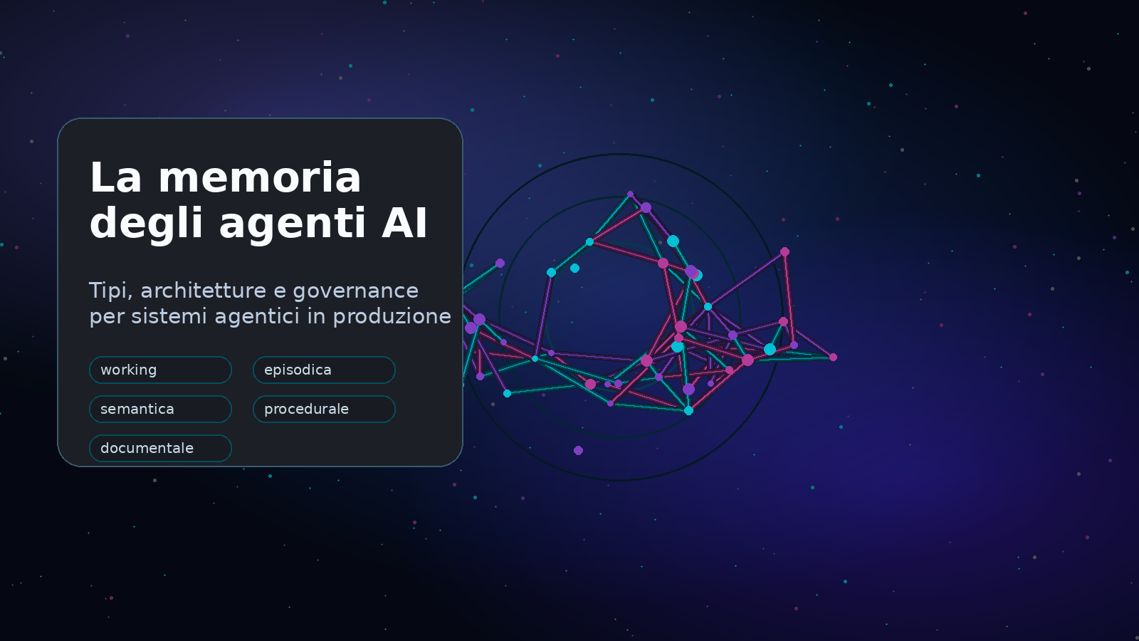 Gestione della memoria negli agenti AI